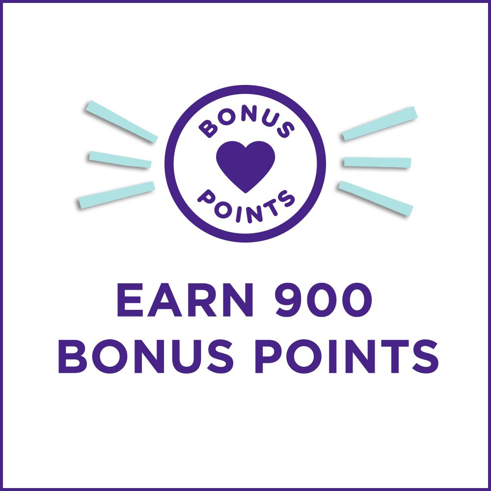 Earn 900 Bonus Points when signing up for text messages