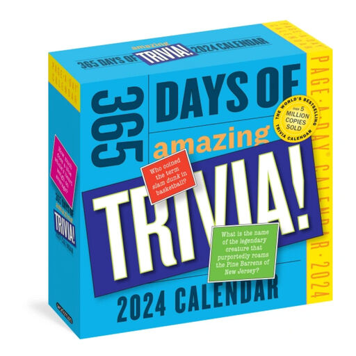 365 Days of Amazing Trivia! Page-a-Day 2024 Calendar, 