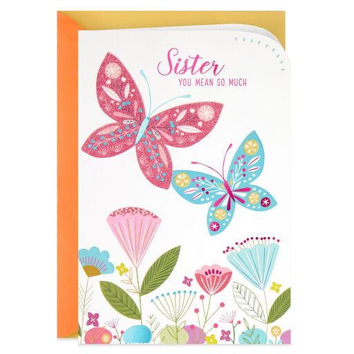 You Mean So Much Easter Card for Sister, 