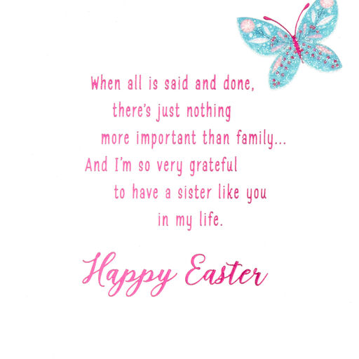 You Mean So Much Easter Card for Sister, 