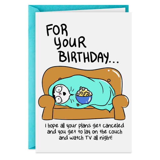The Greatest Gift of All Funny Birthday Card, 