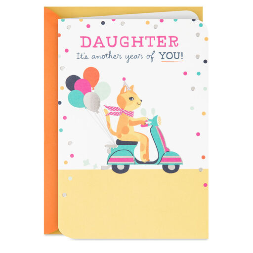 Another Year of You Birthday Card for Daughter, 