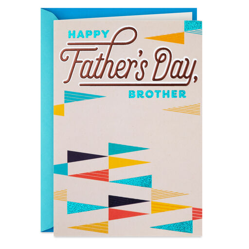 Lucky to Have You Father's Day Card for Brother, 