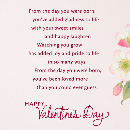 A Precious Gift Valentine's Day Card for Granddaughter, 