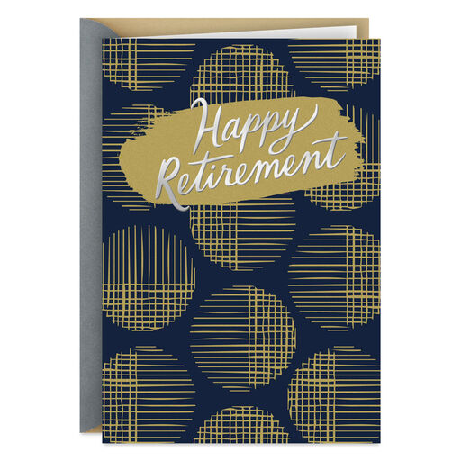 Happy Wishes for Your New Chapter Retirement Card, 
