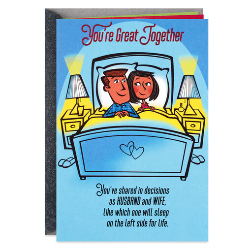 You're Great Together Funny Anniversary Card, 