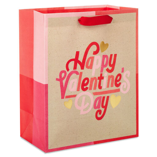 9.6" Happy Valentine's Day Medium Gift Bag, 