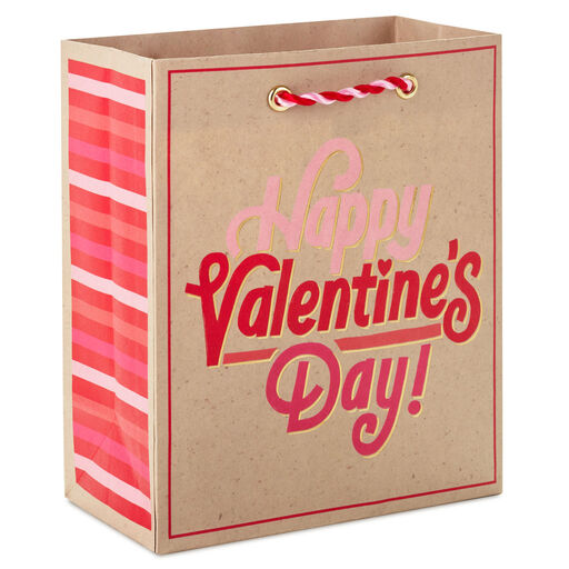 6.5" Happy Valentine's Day Small Gift Bag, 