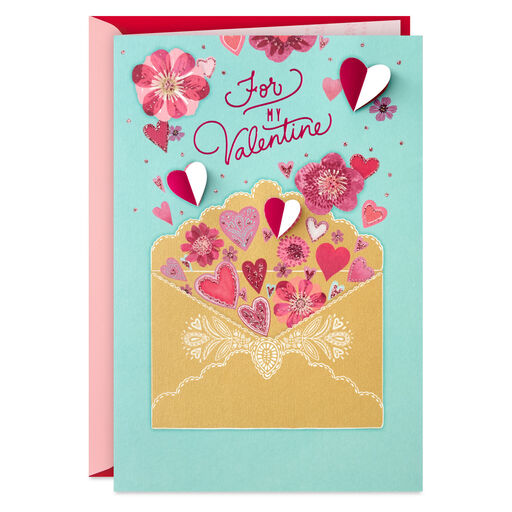 You'll Always Be My Valentine Romantic Valentine's Day Card, 