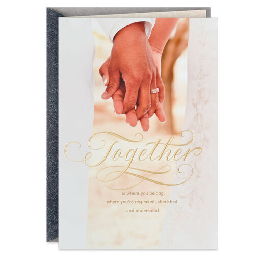 You Belong Together Wedding Card, 