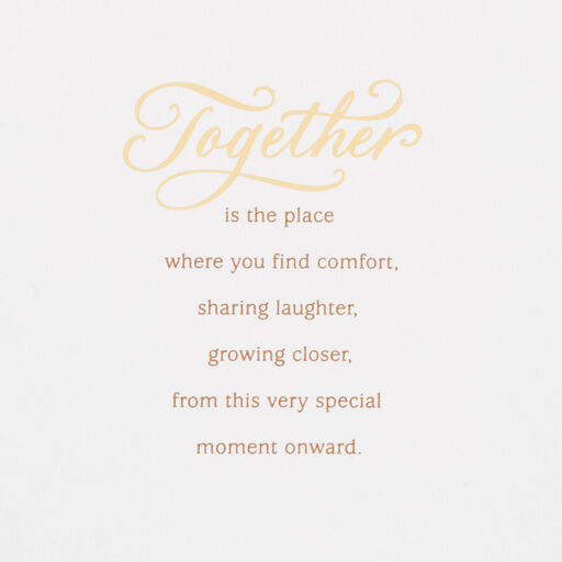 You Belong Together Wedding Card, 