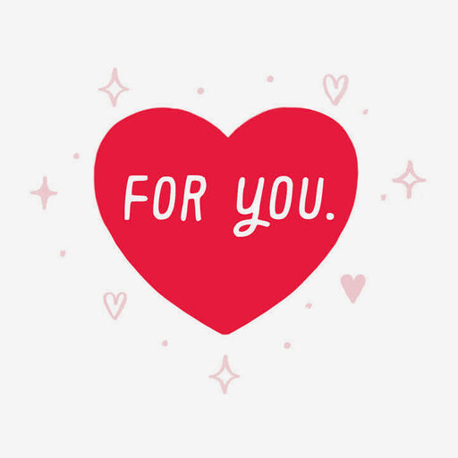 Valentine Hug for You Valentine's Day Card, 