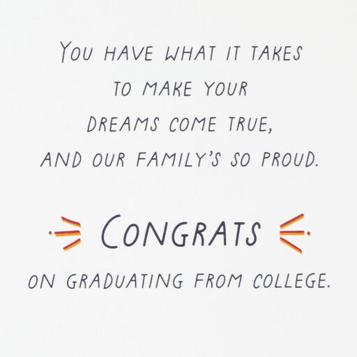 You Have What It Takes College Graduation Card for Nephew, 