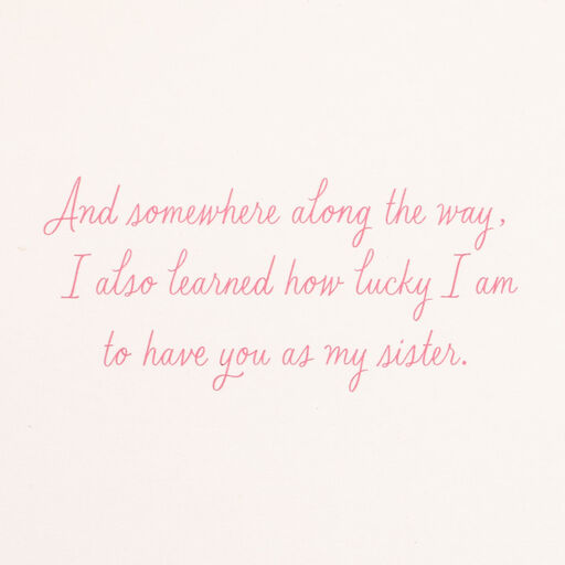 Lucky You Are My Sister Mother's Day Card, 