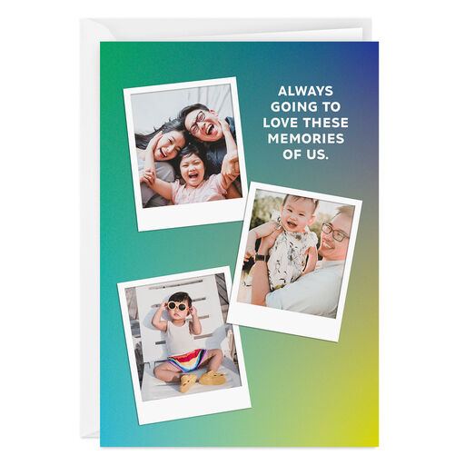 Personalized Photo Collage Blank Photo Card, 