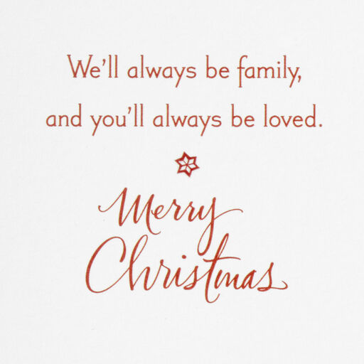 You're Always Loved Christmas Card for Brother, 