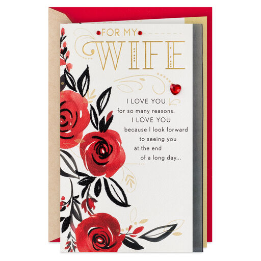 My Best Friend and Partner Love Card for Wife, 