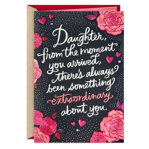 Simply Extraordinary Valentine's Day Card for Daughter, 