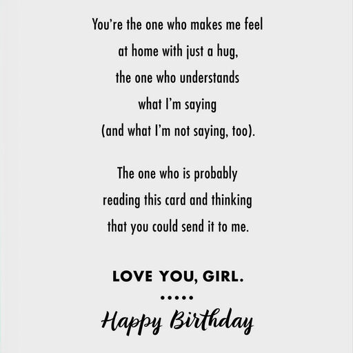 You Are My Soul Sister Birthday Card for Friend, 