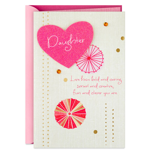 You'll Always Be Our Valentine Valentine's Day Card for Daughter, 