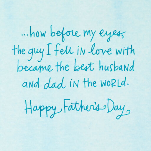 Good Man, Best Dad Father's Day Card for Husband, 