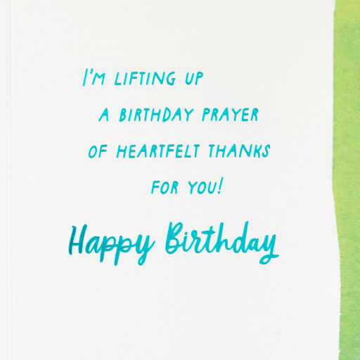 Birthday Prayer for You Birthday Card for Godfather, 