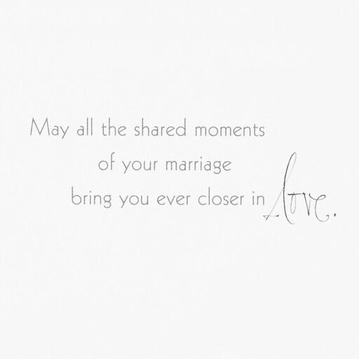 Life Is Best When Shared Wedding Card, 