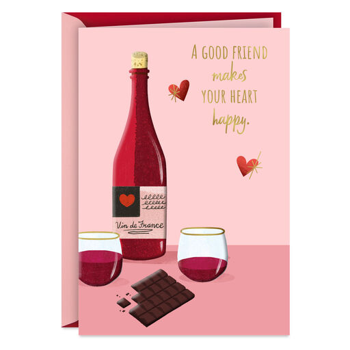 You're a Great Friend Funny Valentine's Day Card, 