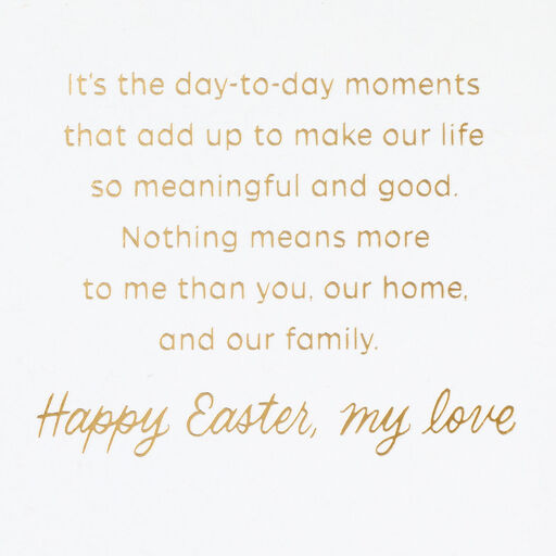 You're a Blessing to Me Easter Card for Husband, 
