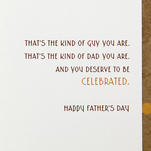You're a Great Dad Father's Day Card, 