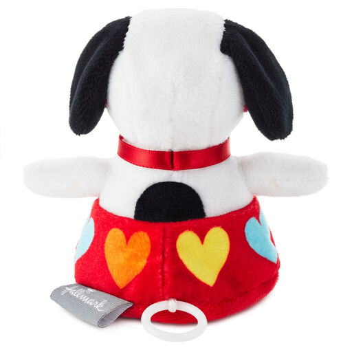 Peanuts® Puppy Love Zip-Along Snoopy Plush Toy, 